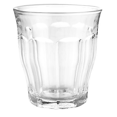 Duralex Picardie Single Tumbler, Clear, 250ml Duralex Picardie Single Tumbler, Clear, 250ml